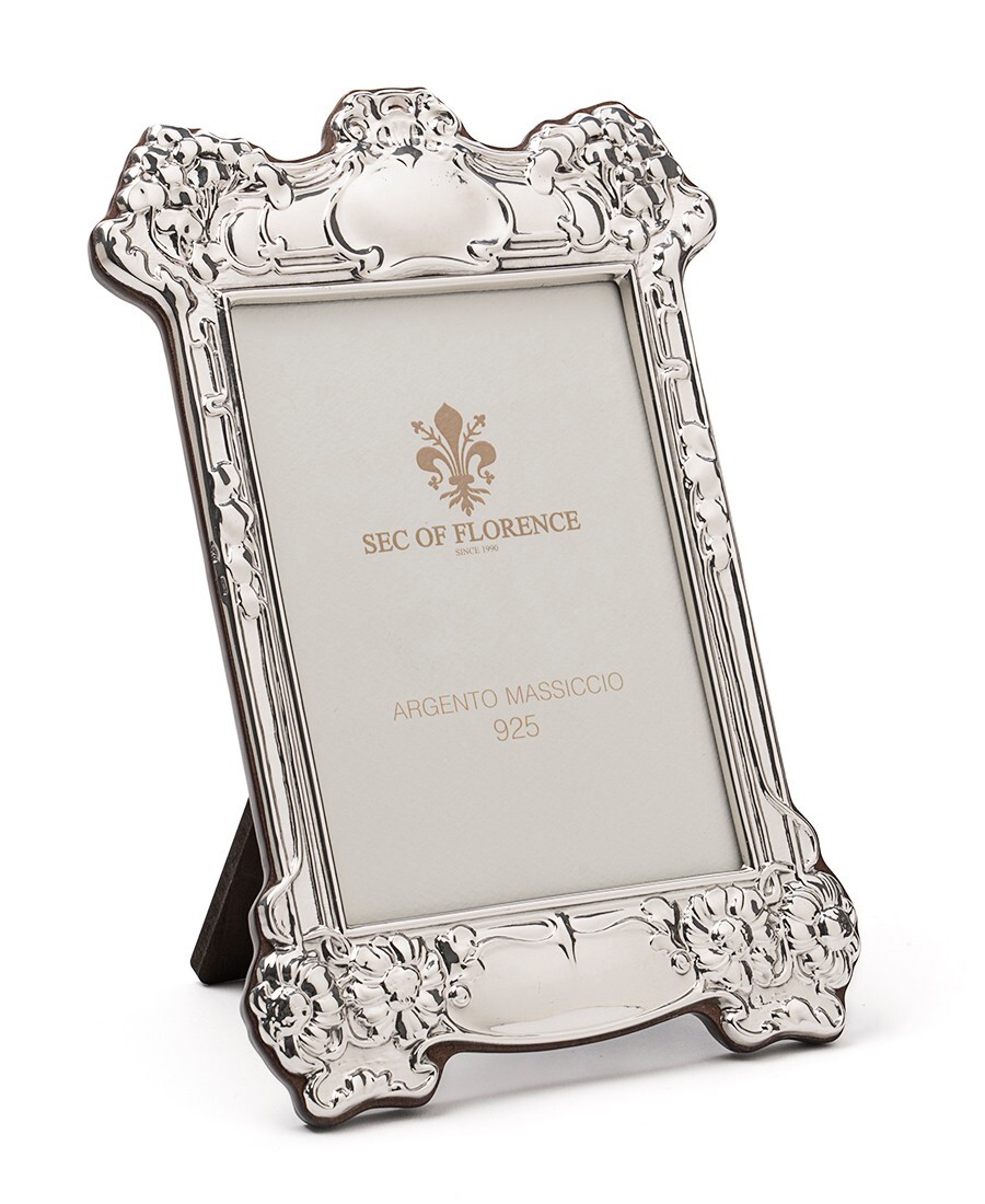 6″x4″ in Solid 925 Sterling Silver Photo Picture Frame* 8008 /10×15 USA