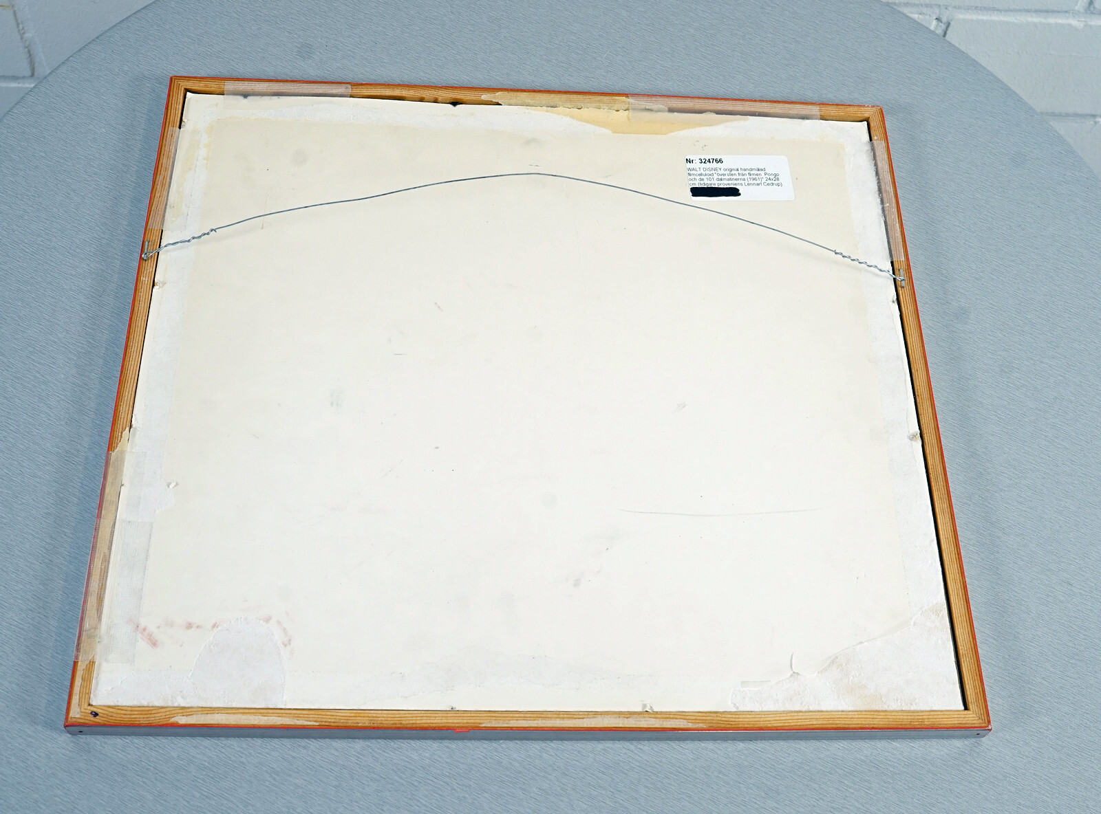 original Walt Disney picture hand painted from 1961 movie – 101 Dalmatians vi…