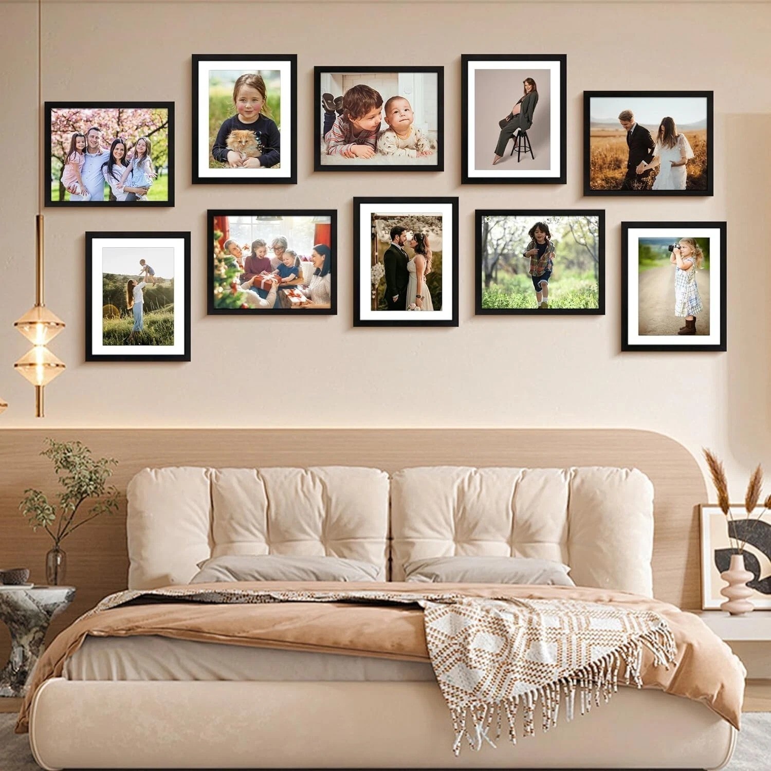 8×10 Picture Frame 1 Pack, Photo Frame with HD Plexiglass, Display Pictures