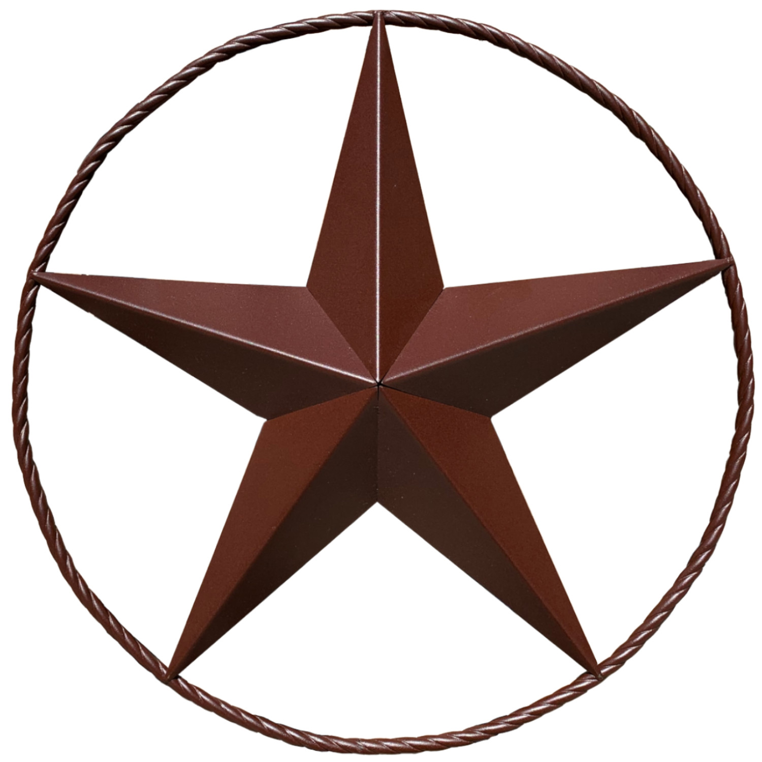 Rustic Dimensional Barn Star – 24″ Country Farmhouse Home Decoration