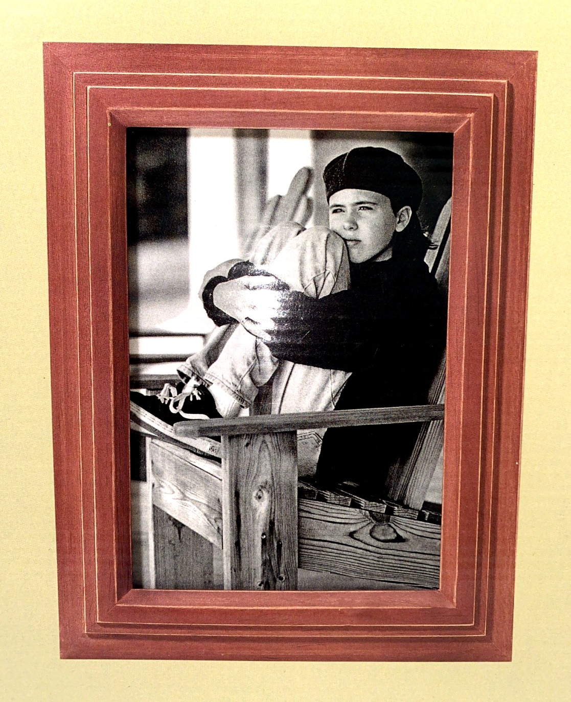 Burnes of Boston Picture Frame 8×10 Rare Woods Country Fair Cranberry LOT Of 4