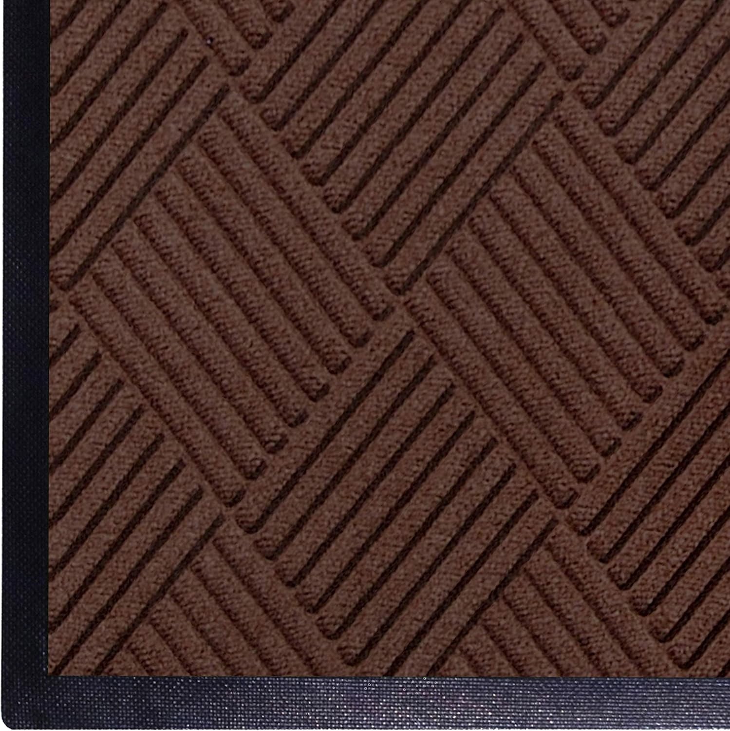WaterHog Diamond | Commercial-Grade Entrance Mat with Rubber Border –