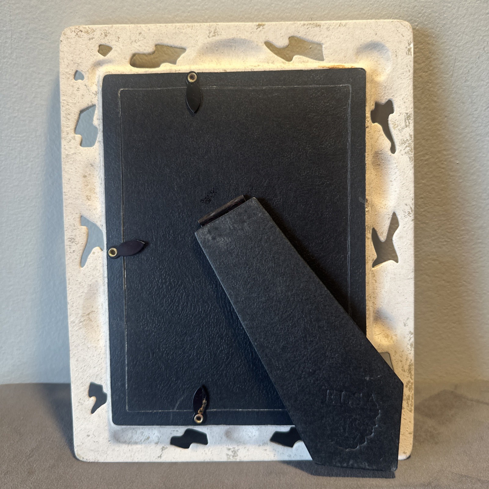 5×7 Inch Picture Frame, Coastal 3D Seashells Picture Frame Sandy Finish & Gold