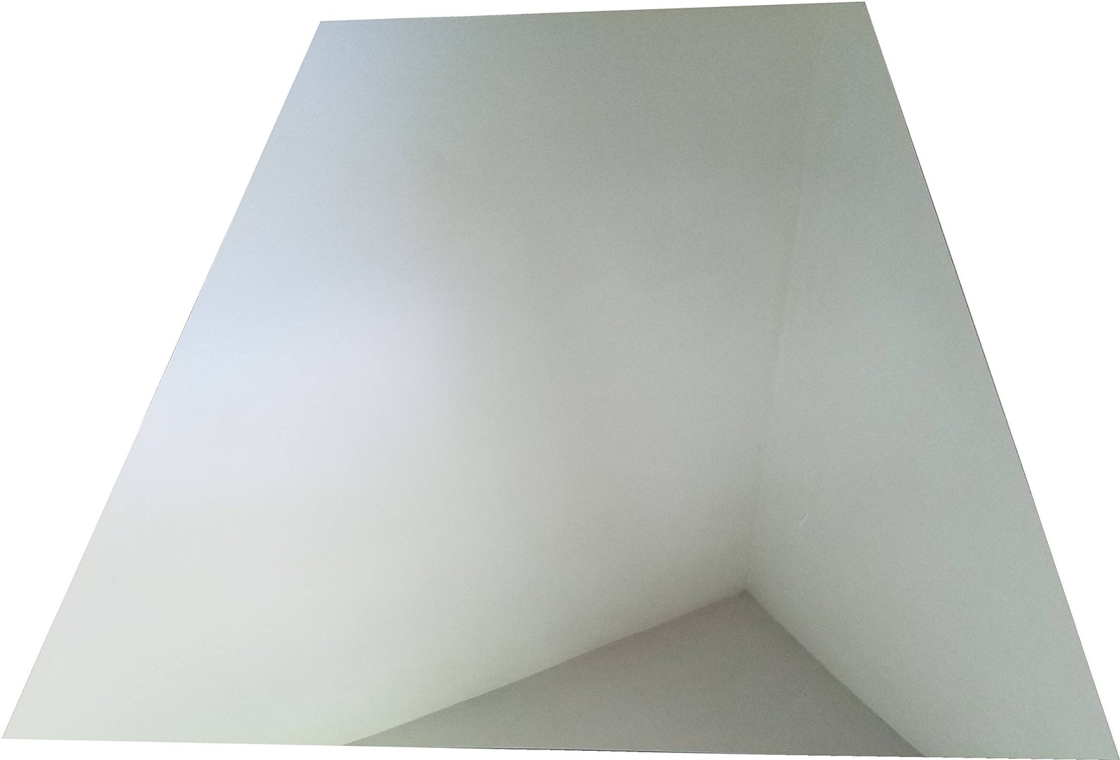 SUPREMETECH 12 x 18 x 0.04 Inch Acrylic See-Through Mirror, Scratch Resistant, 4