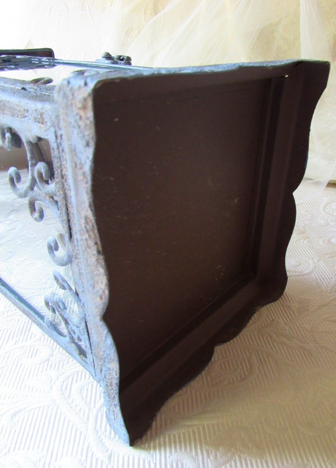 Cottage Blue Candle Lantern,French Blue,Shabby,Farmhouse,Events,Centerpiece,20.5