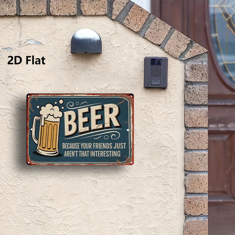 20.32×30.48 cm Metal Sign, Decorative Plaque, Vintage Wall Art