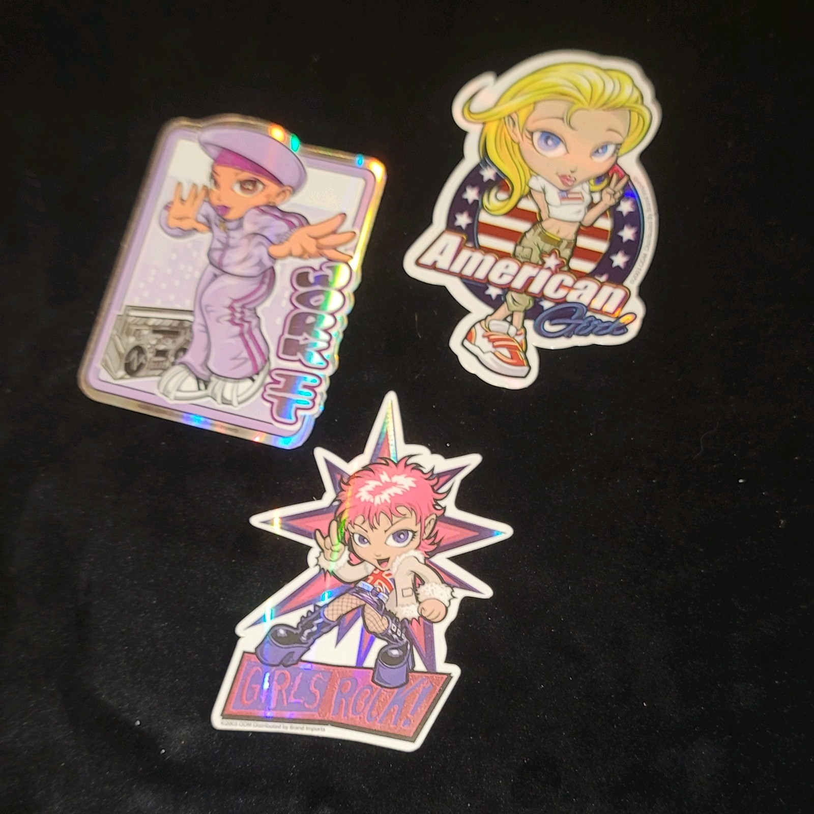 2003 Y2k Girl. ODM Brand Import Collection. vending Machine Sticker