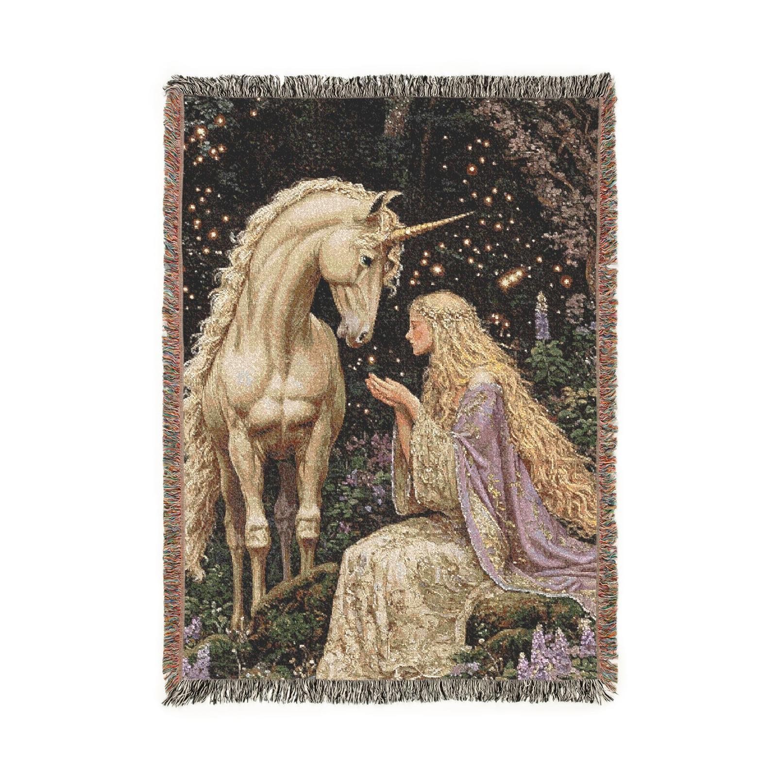 UNICORN + FIREFLIES (52by37)