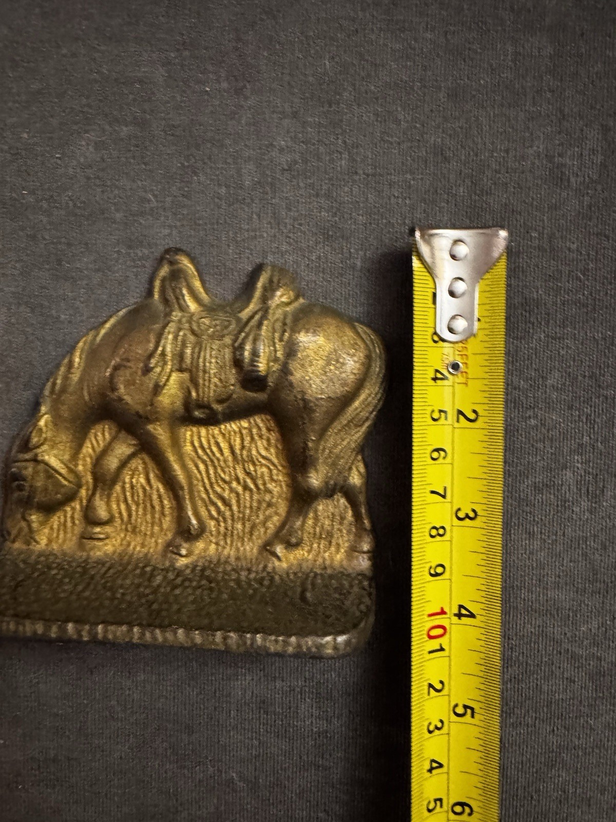 Horse Saddle Cast Metal Bookends Pair Bronze Tone Western Equestrian Decor Ranch