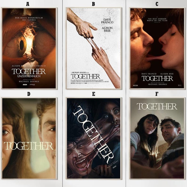 Together (2025) Movie Posters – Room Decoration – High Quality Posters