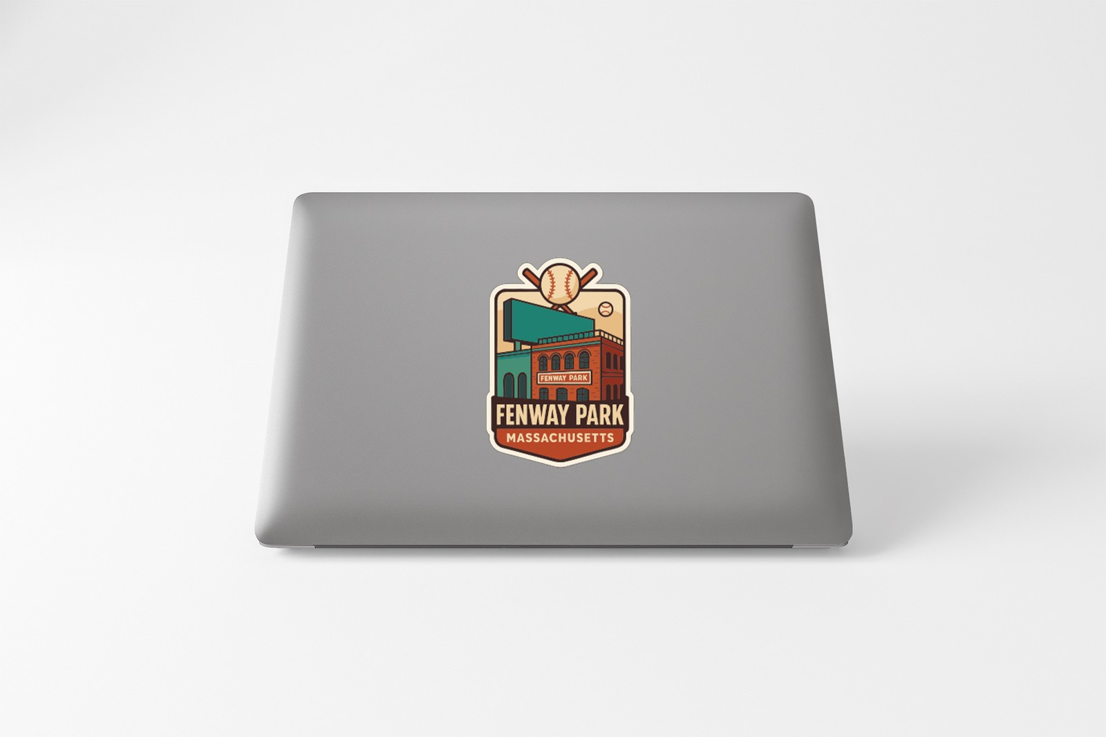 Fenway Park Massachusetts Sticker Decal Vinyl Die-Cut Symbolic Landmark Design