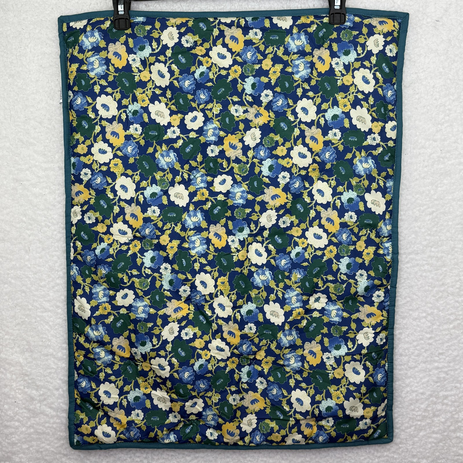 Opalhouse Jungalow Target Pillow Sham 20×26 Blue Floral Quilted Pillowcase