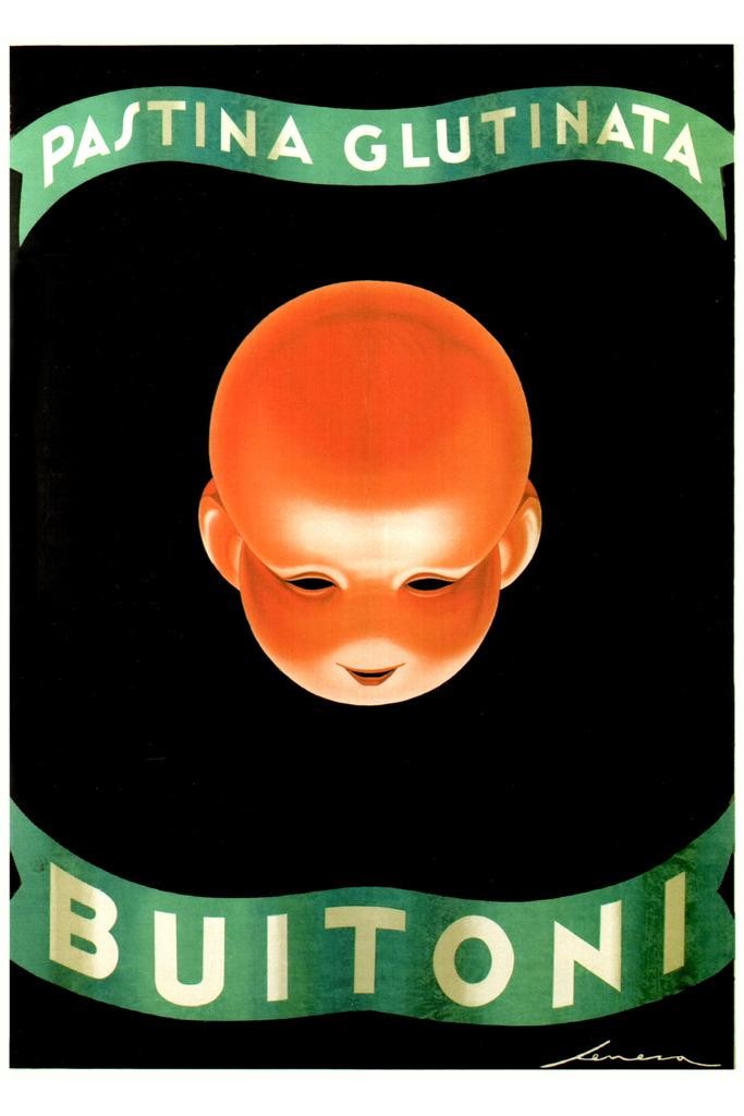 Buitoni Pasta Vintage Illustration Travel Art Deco Vintage French Wall Art Nouve