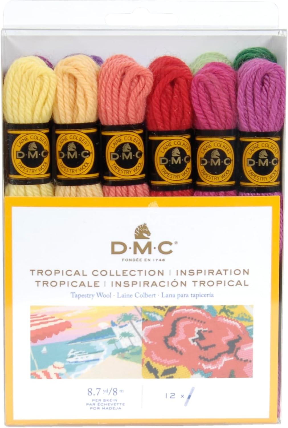 Tropical Collection Tapestry Wool – 12 Count Skeins
