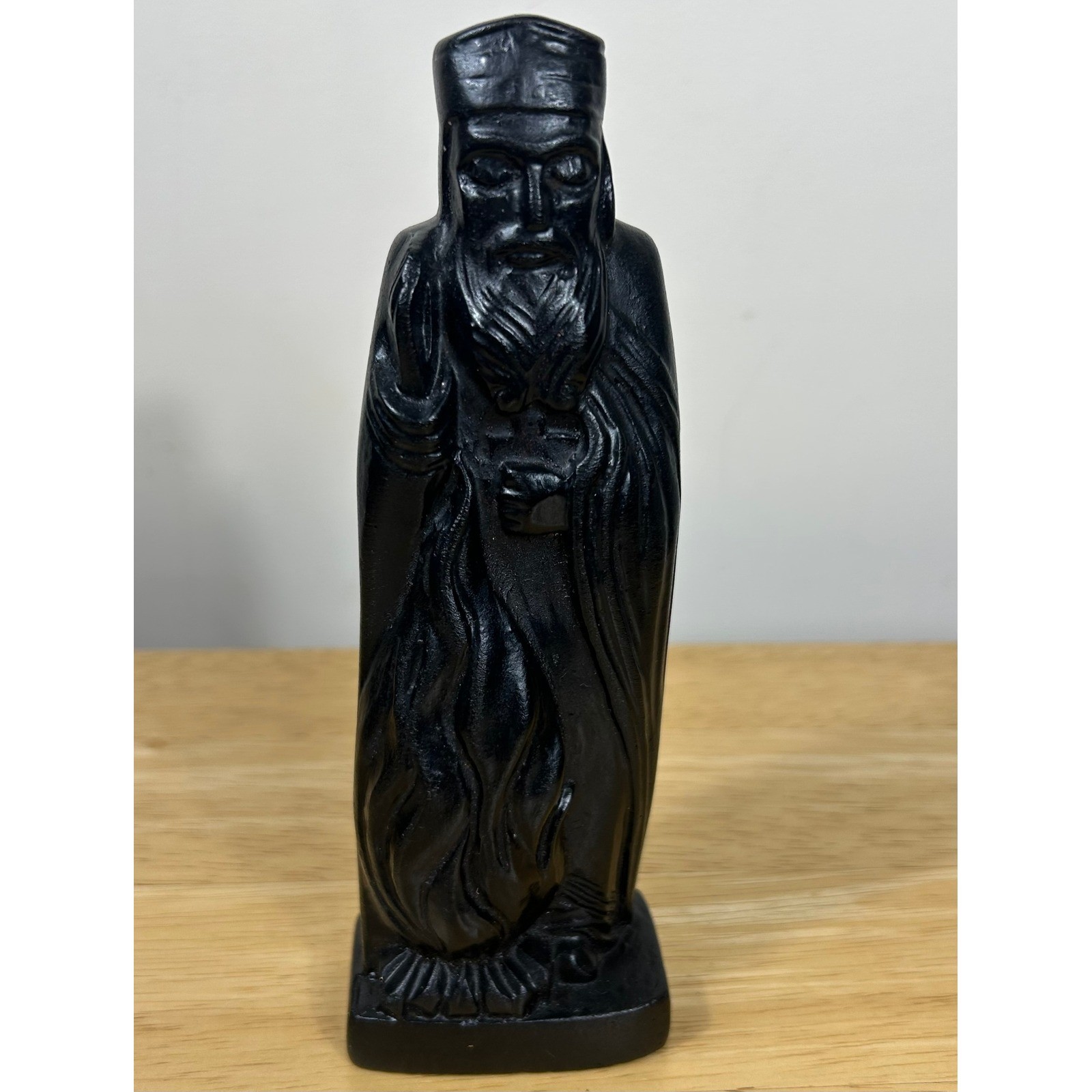 Owen Irish Turf Crafts St Patrick Figurine Black Irish Ballyshannon Ireland
