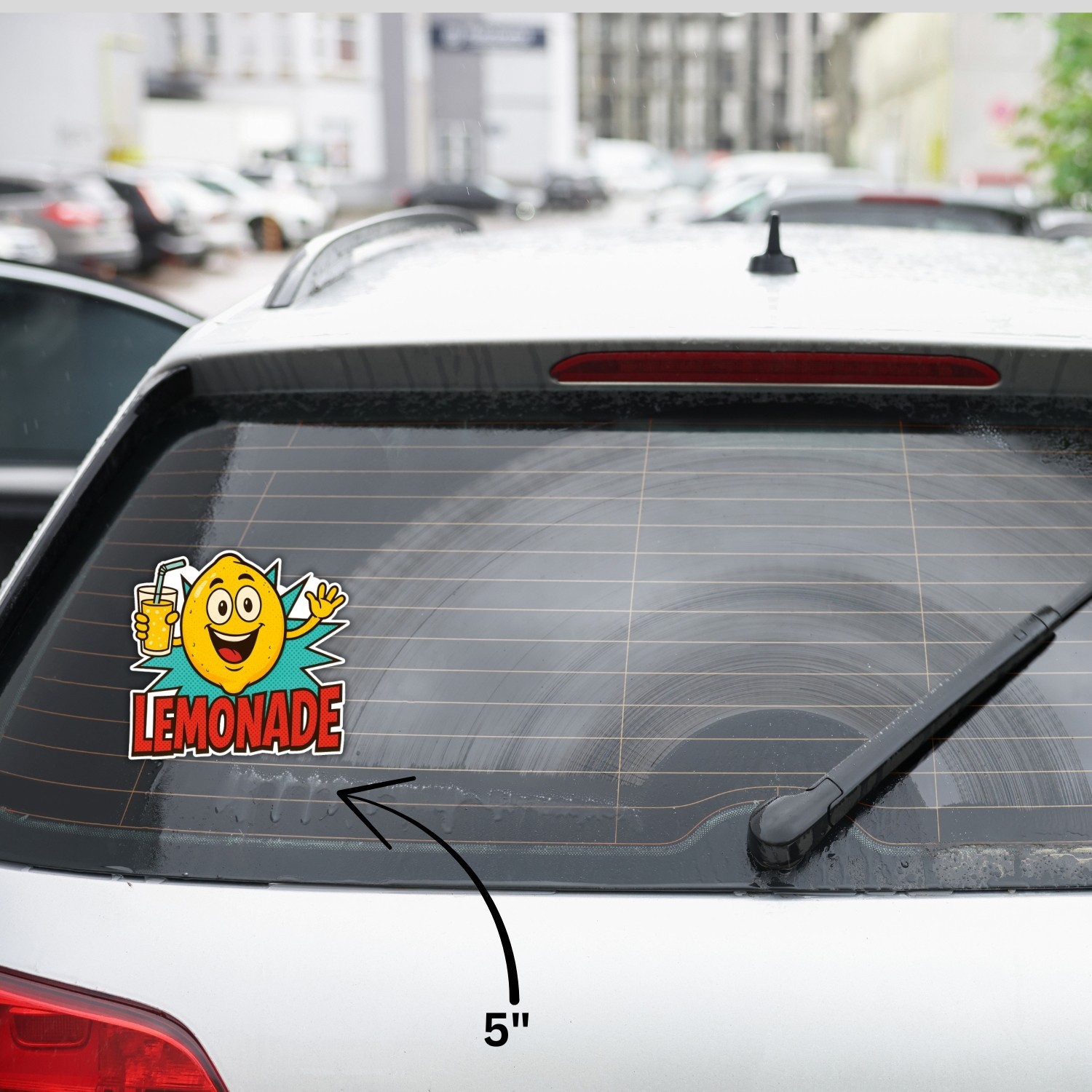4PCS Lemonade Stickers – Food Truck Concession Stand Vinyl Decals