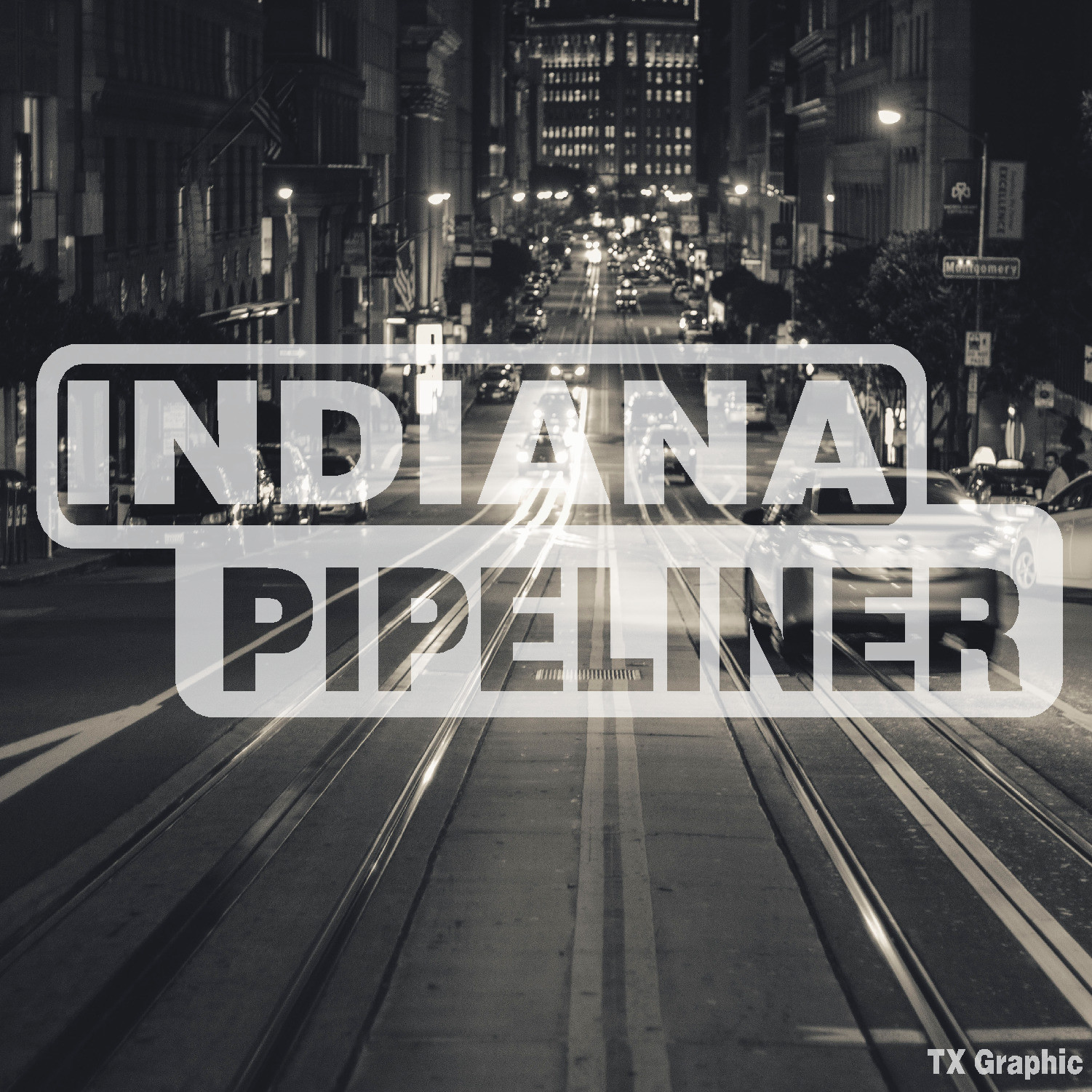 INDIANA PIPELINER PIPE LINER DECAL VINYL OIL GAS PIPELINE STICKER