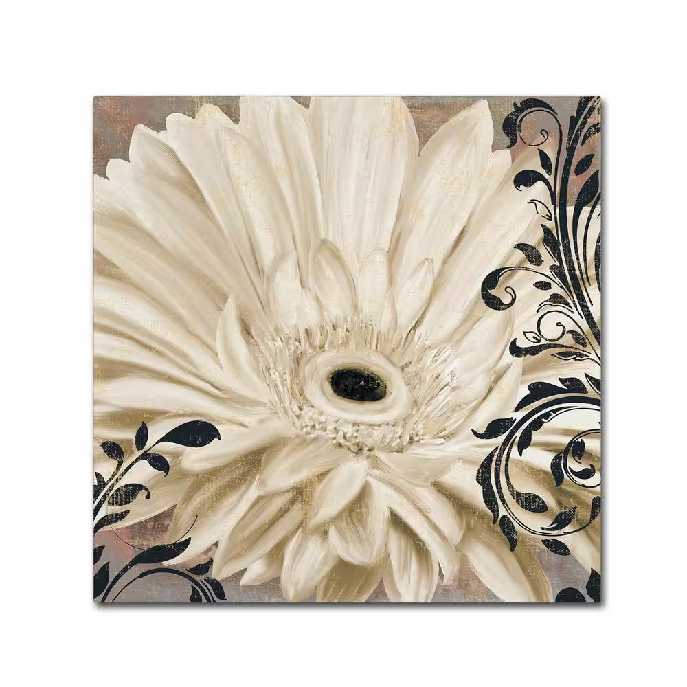 35 In. X 35 In. “Winter White I” by Color Bakery Printed Canvas Wall Art