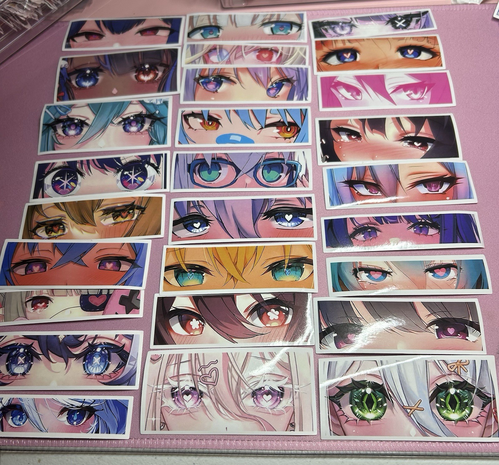 waifu lewd anime eyes stickers
