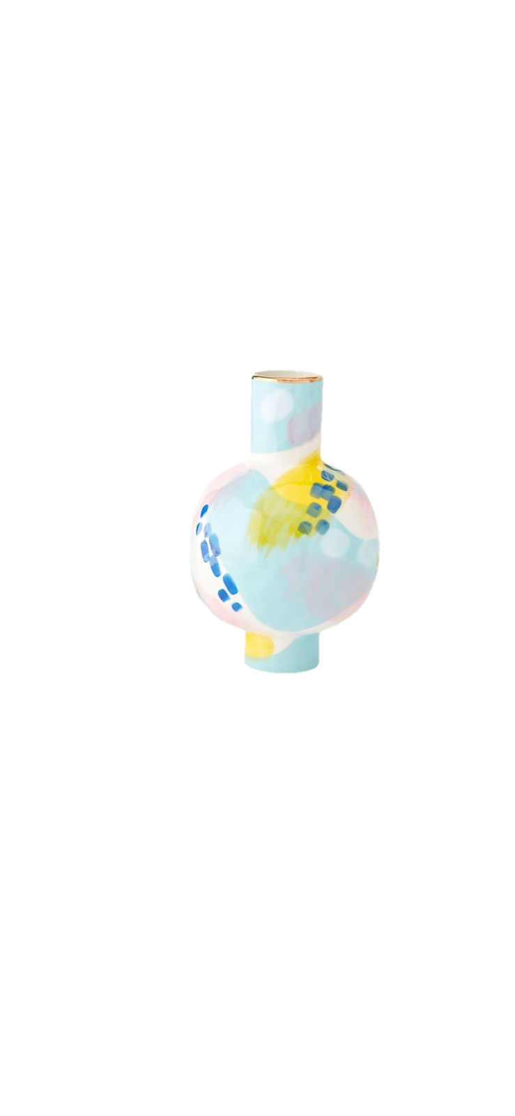 Accent Decor Exquisite June Vase, Multi Colors, Brand New
