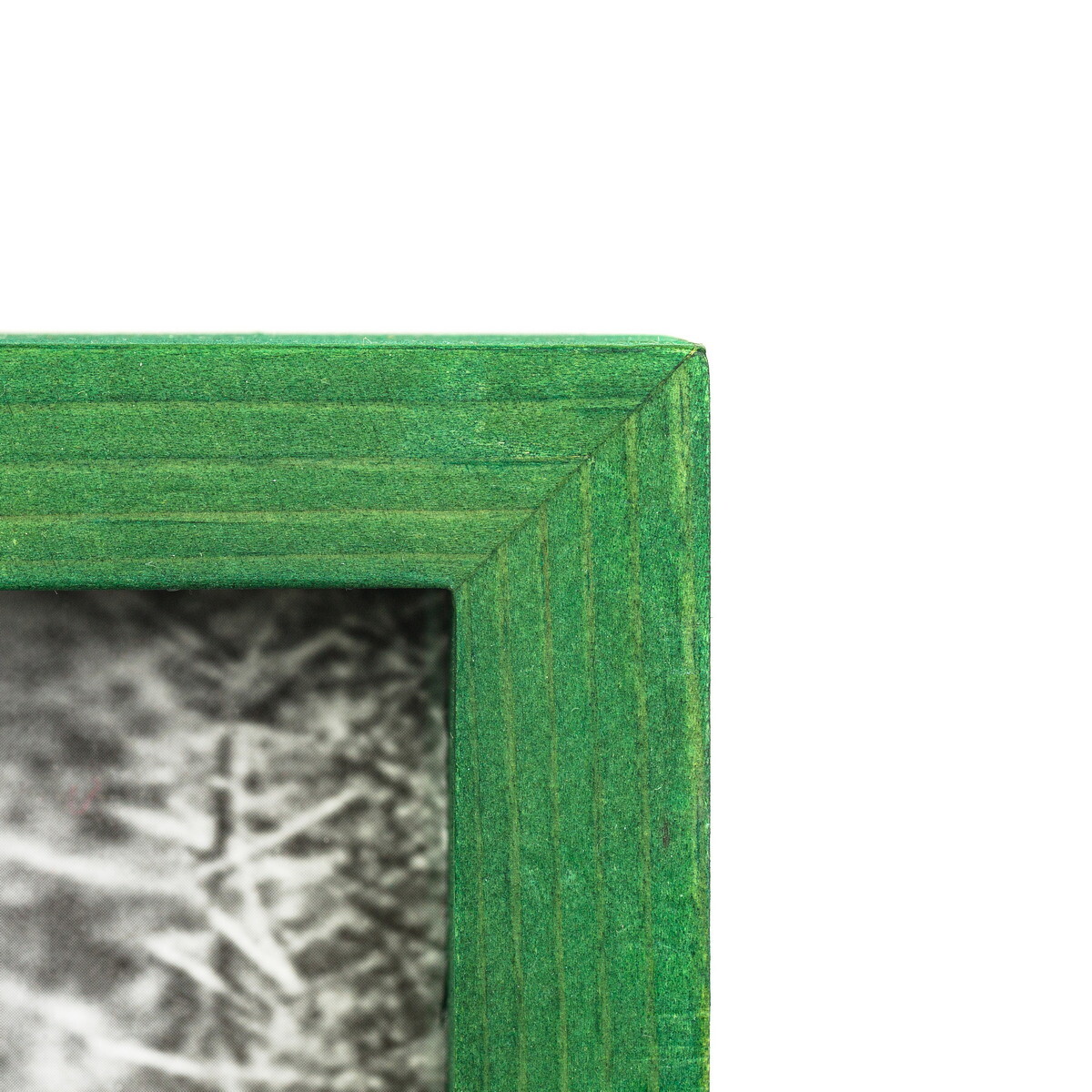 Rustic Colorful Wooden Picture Frames – Natural Solid Wood with Thick Borders