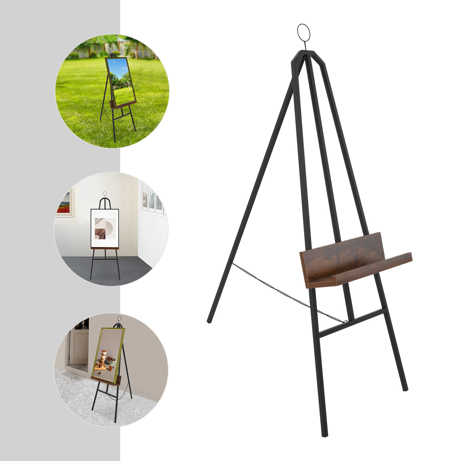 Large Free Standing Display Stand, Painting Board Display Stand, Easel for Sign,