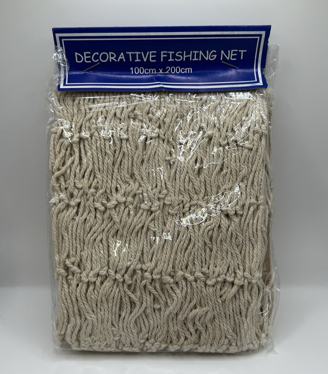 Decorative Fishnet Pirate, Nautical wall decor 3.8ft x 6.56ft