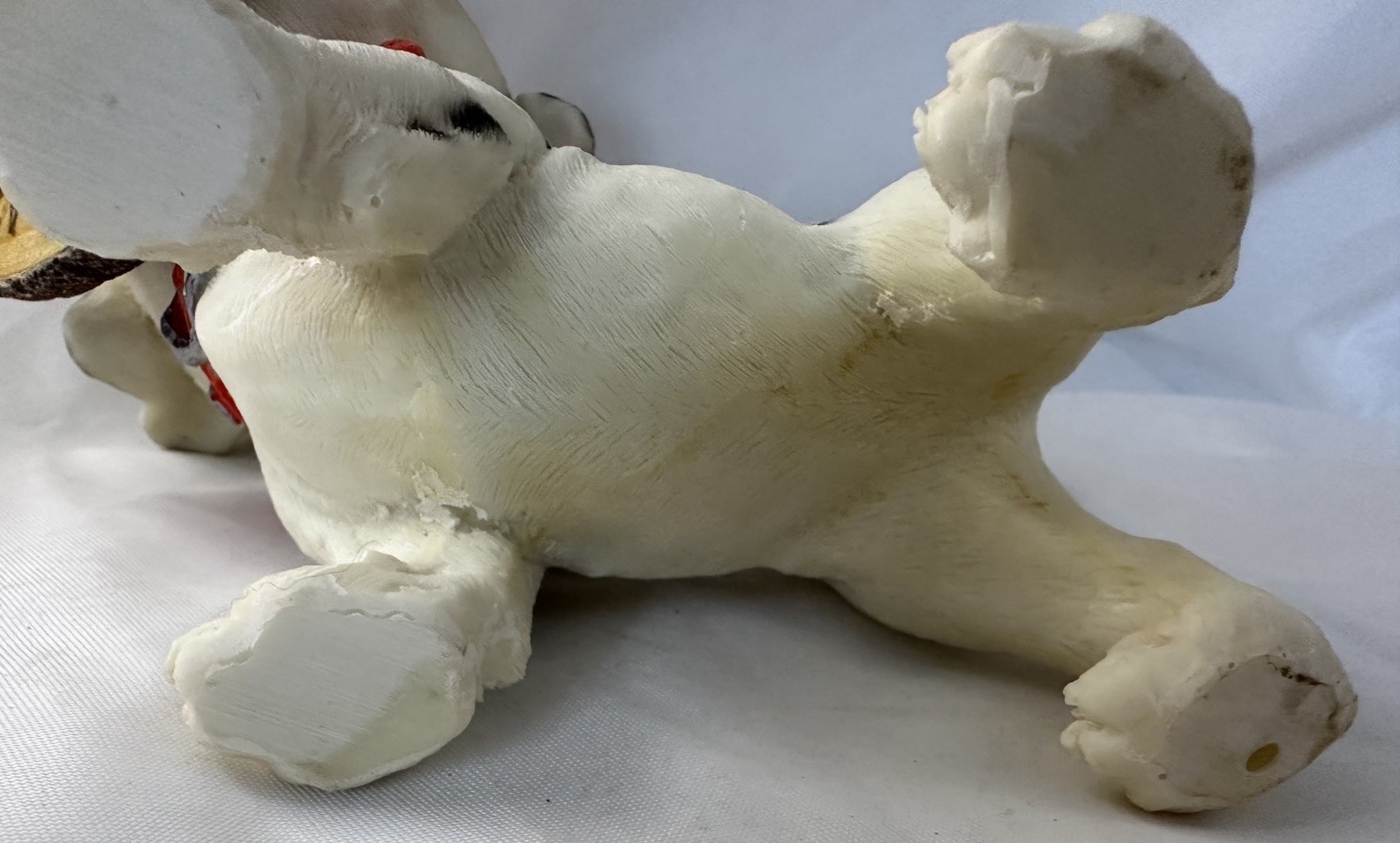 Welcome Dalmatian Dog Figurine Plastic Resin Vintage