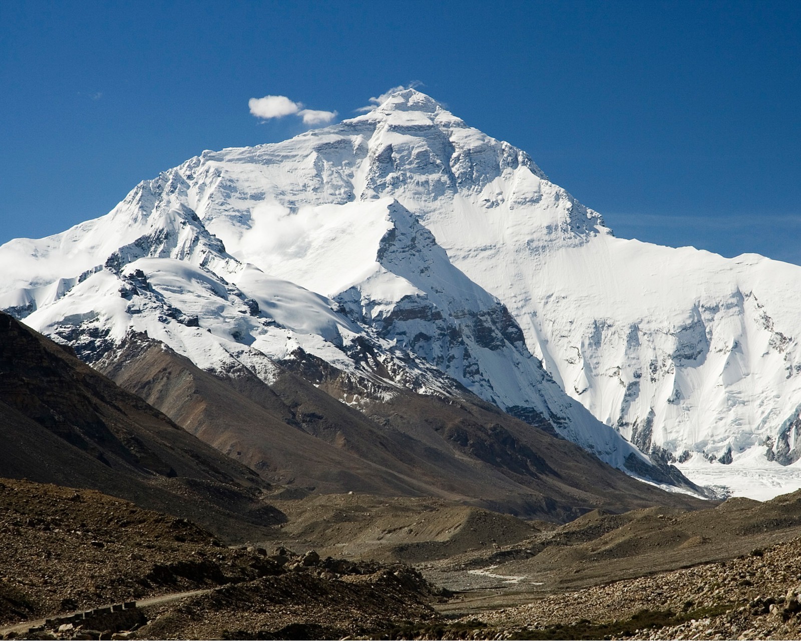 Mount Everest on the border of Tibet and Nepal 8×10 Photo Picture