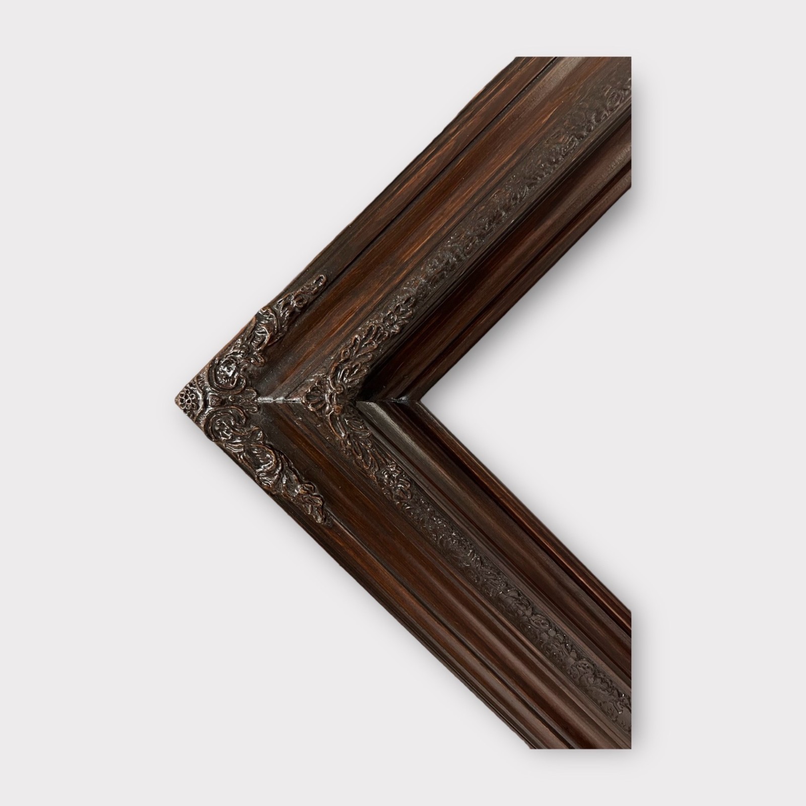 20 x 24 In Stock-Traditional compo ornate wood frame, DARK WALNUT finish, wood