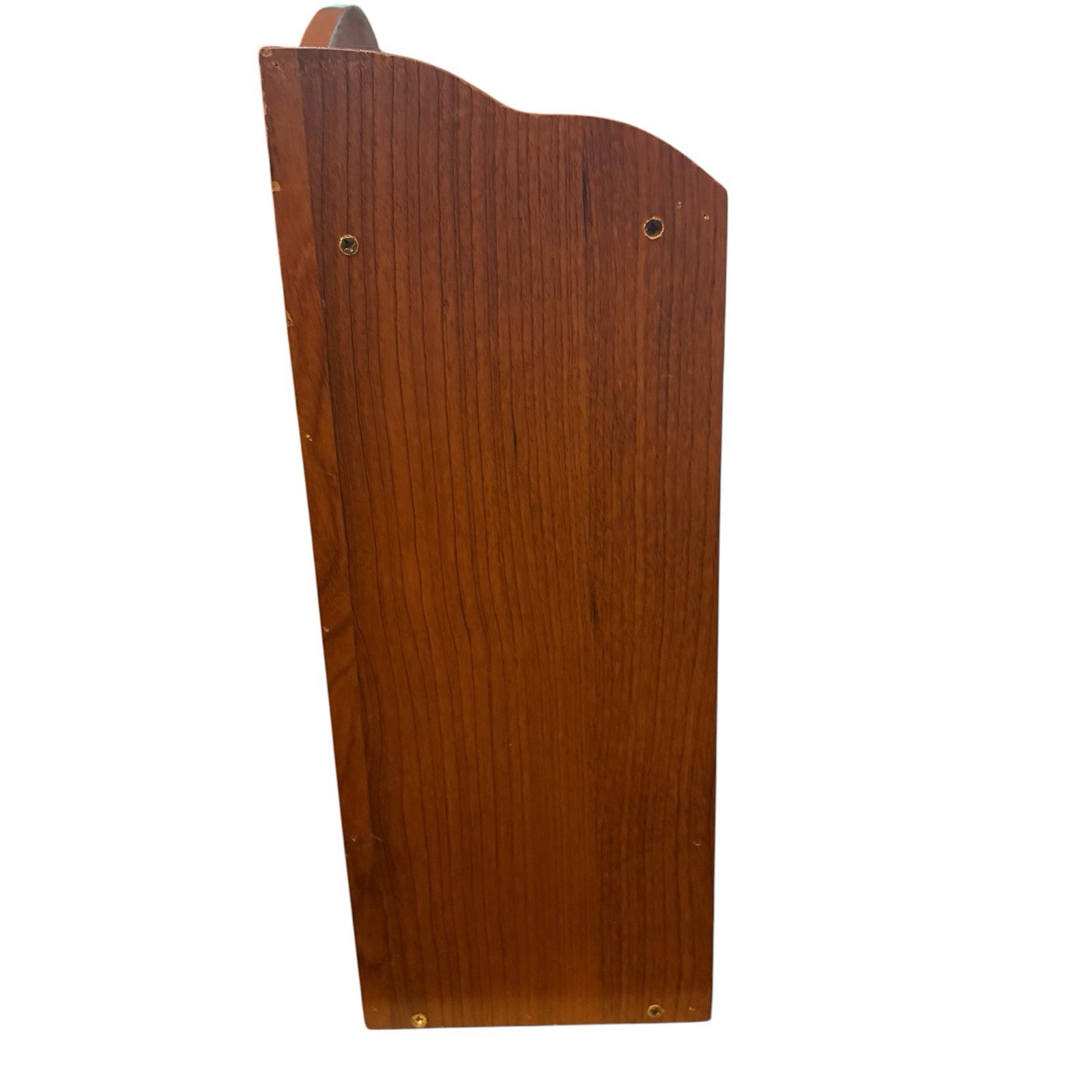 Wood Organizer 31 Numbered Shelves Drawer VTG Wall Hanging Mail Letter Holder