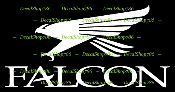Falcon Graphite Fishing Rods -Outdoor Sports- Vinyl Die-Cut Peel N’ Stick Decals