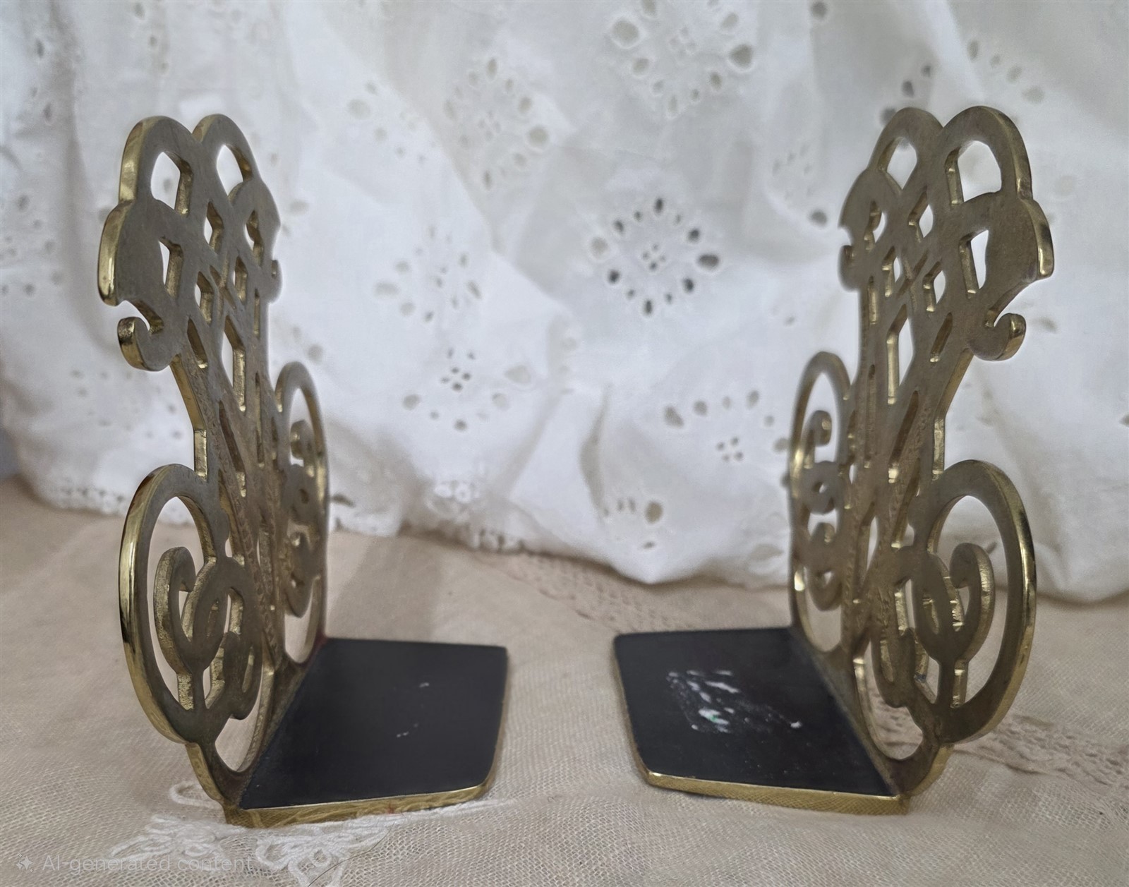 Victorian Trading Thomas Jefferson Cipher Bookend Historical Library Décor 9b