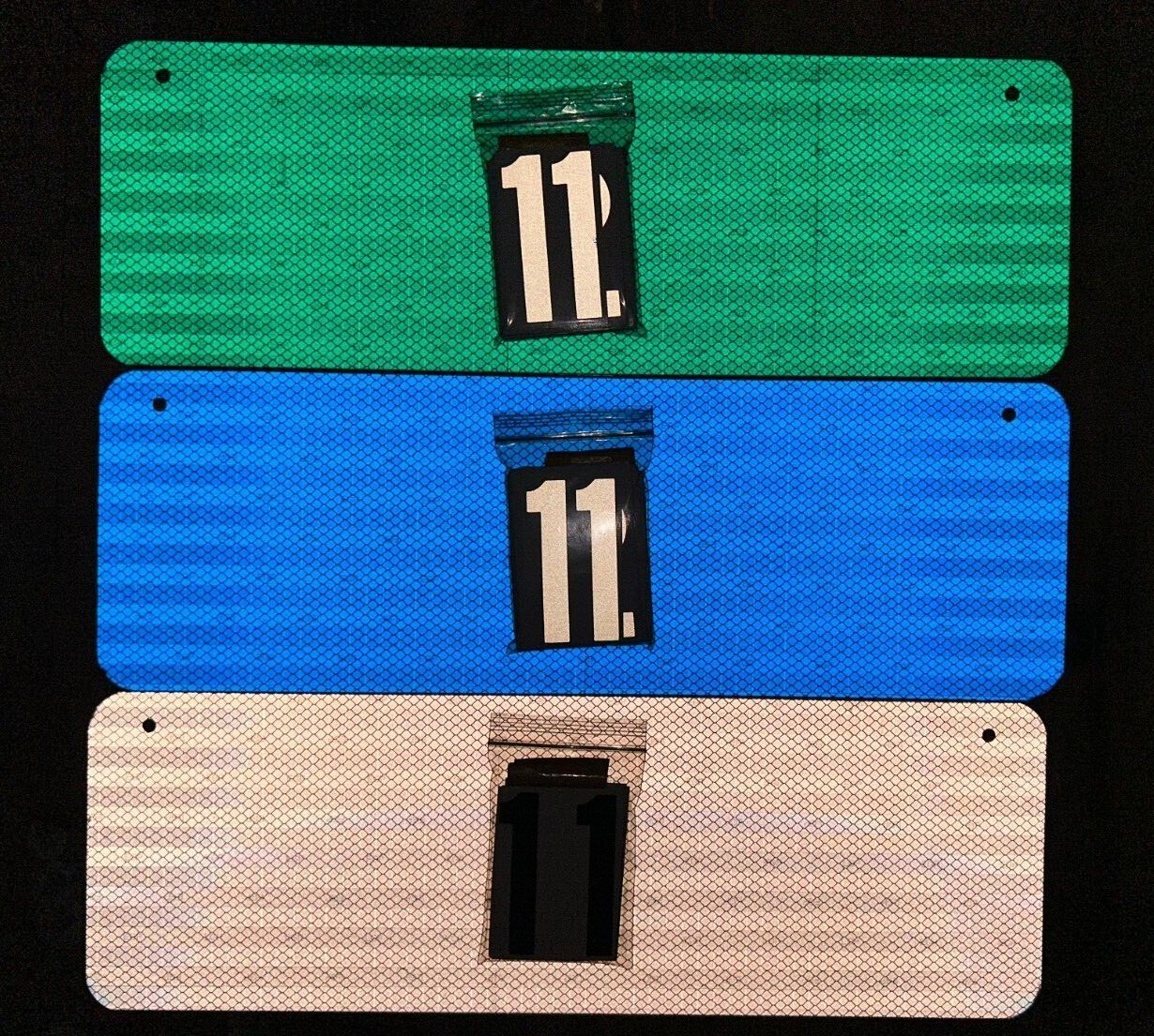 DIY 911 Safety Reflective Address Sign Kit