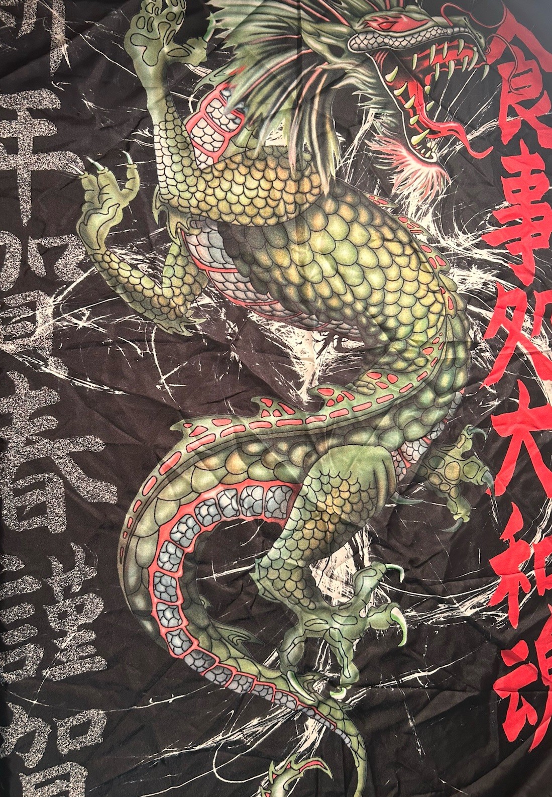Vintage Guardian Dragons Wall Banner Tapestry 30”x42”