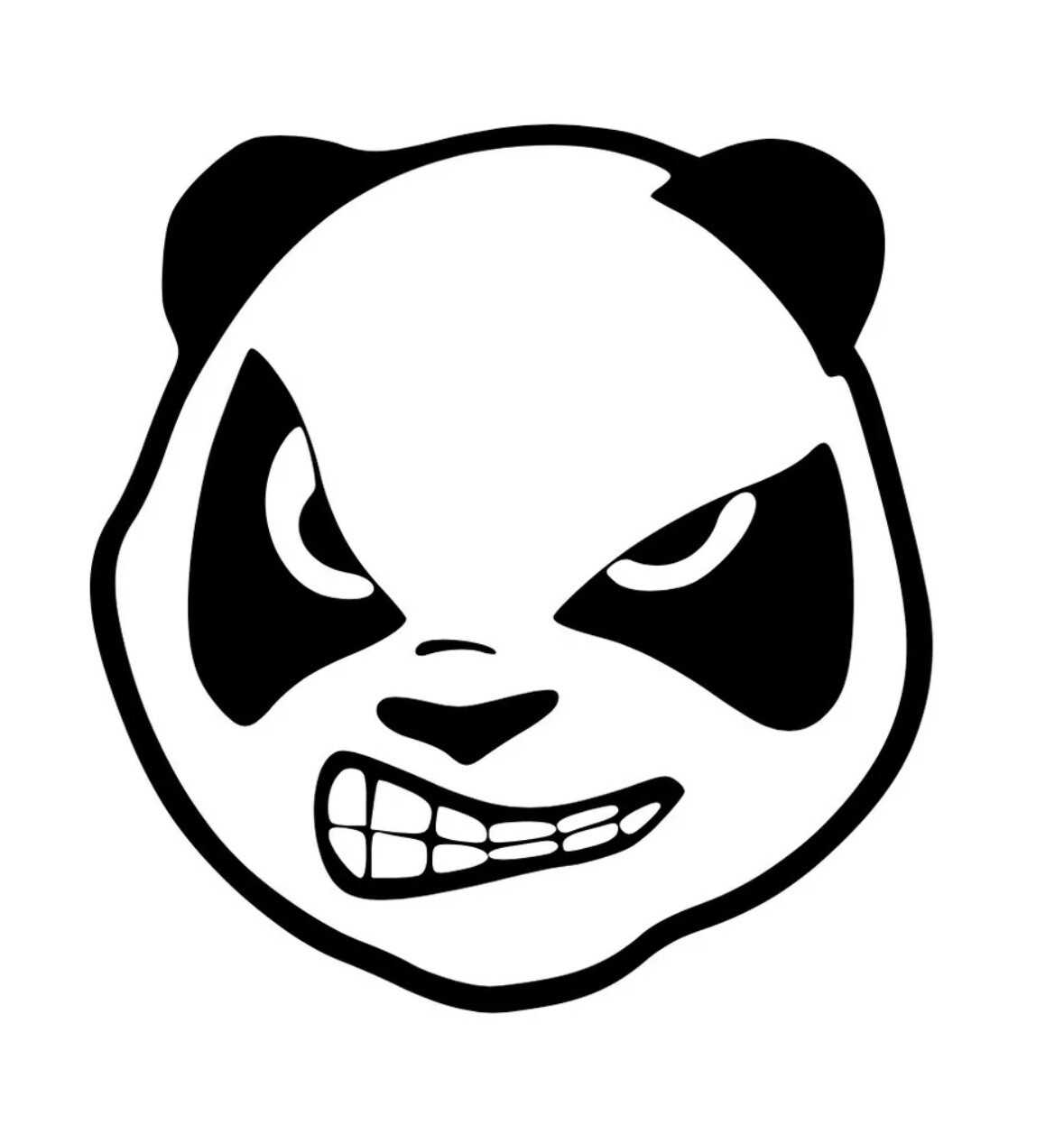 Panda Bear USA Die Cut Vinyl Decal Laptop Car Wall Window Stickers Fast Ship!