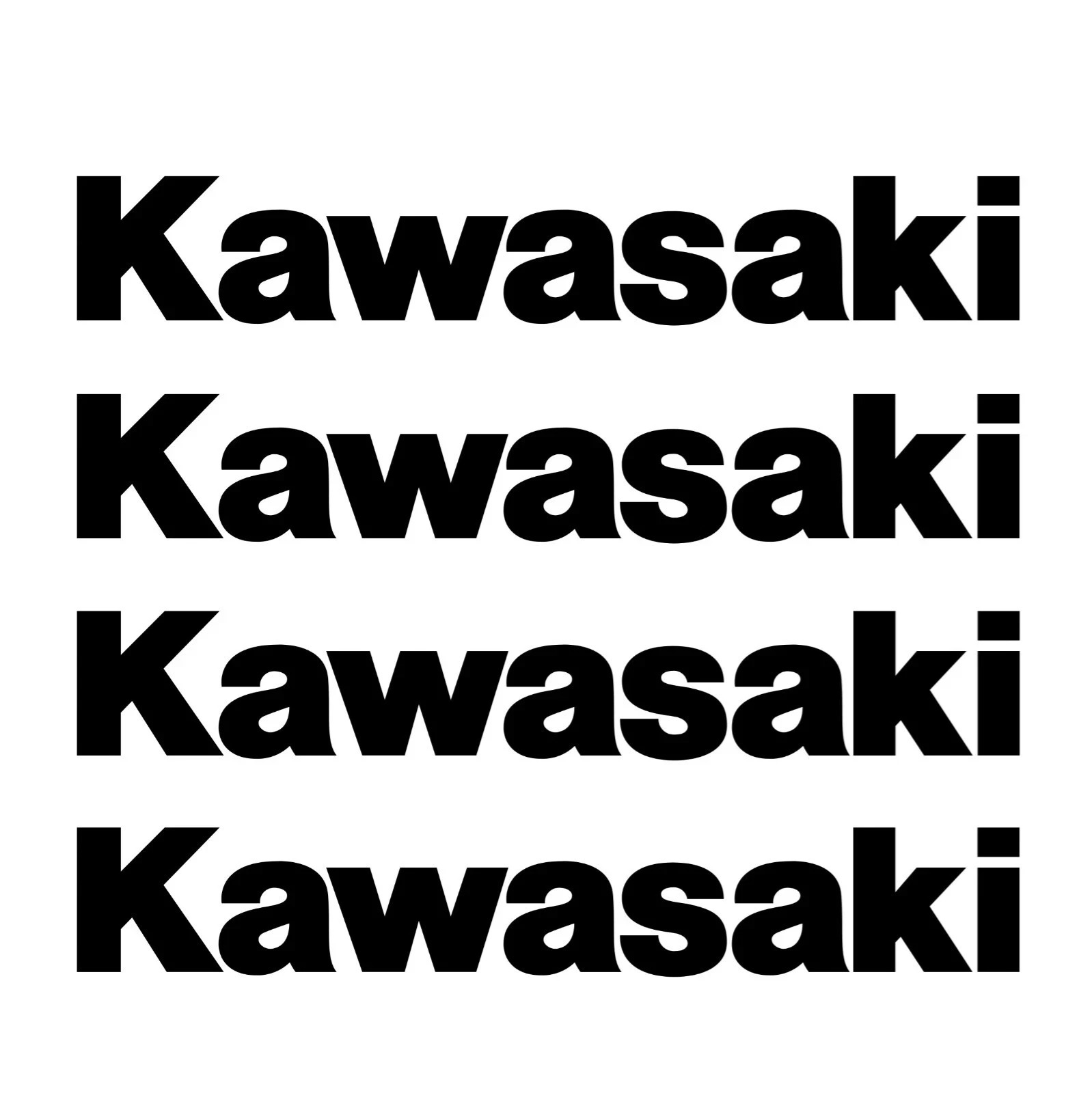 Kawasaki Decal Kawasaki Ninja Vinyl Sticker ZX-6r ZX-10r – Any Size