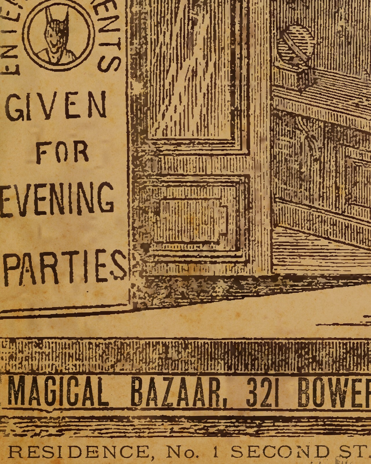 1884 Magic Shop Catalogue POSTER! (up to 24″ x 36″) – Magician – Tricks – Decor