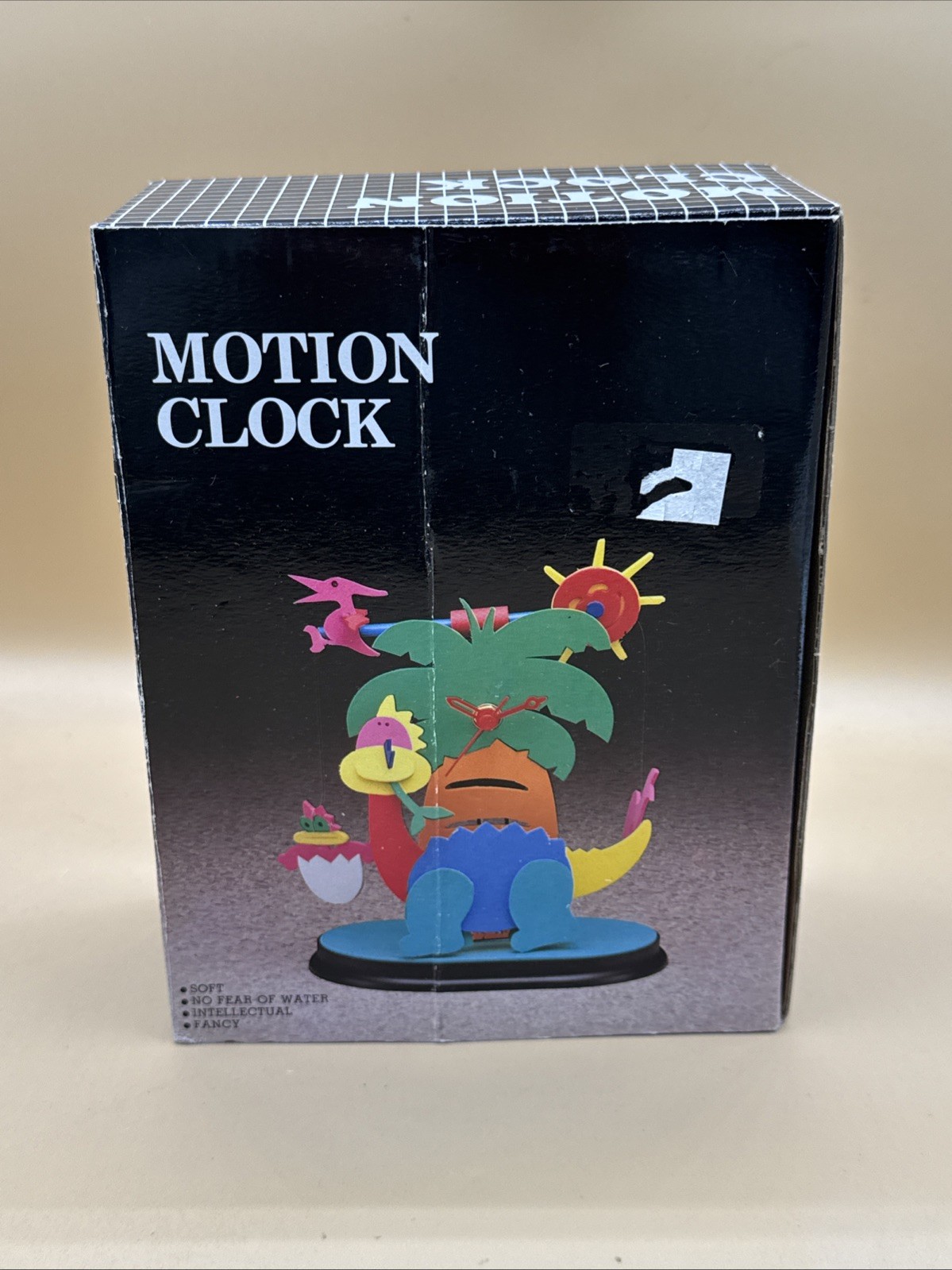Motion Clock Foam Soft Dinosaur Themed Colorful Water Resistant