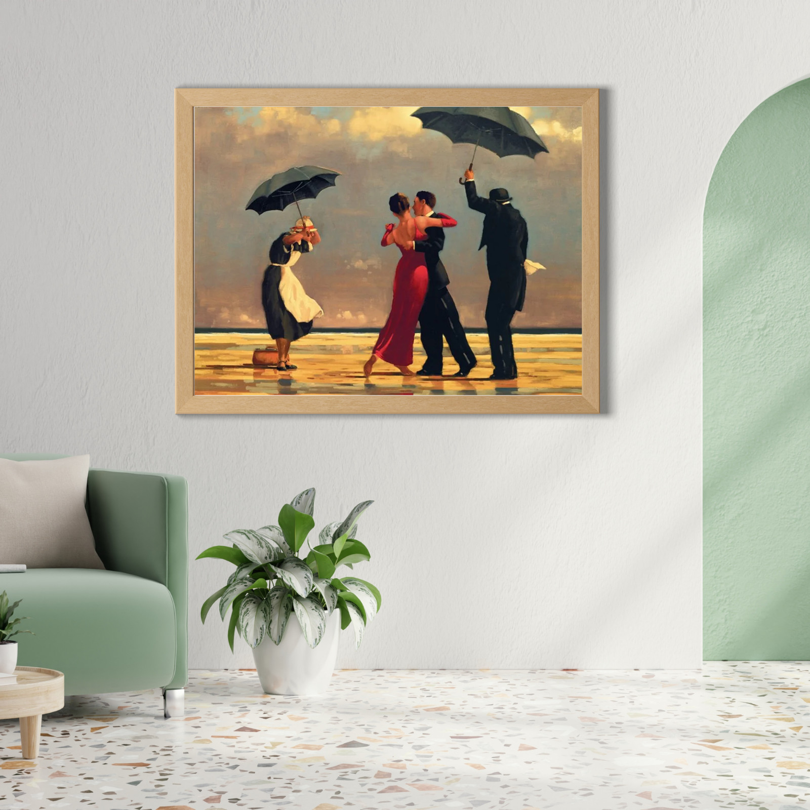 Jack Vettriano The Singing Butler Canvas Famous Art Poster Bedroom Wall Decor
