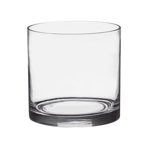 4 Pack 6in Glass Vase Round Candle Holder Wedding Centerpiece Cylinder 6×6-inch
