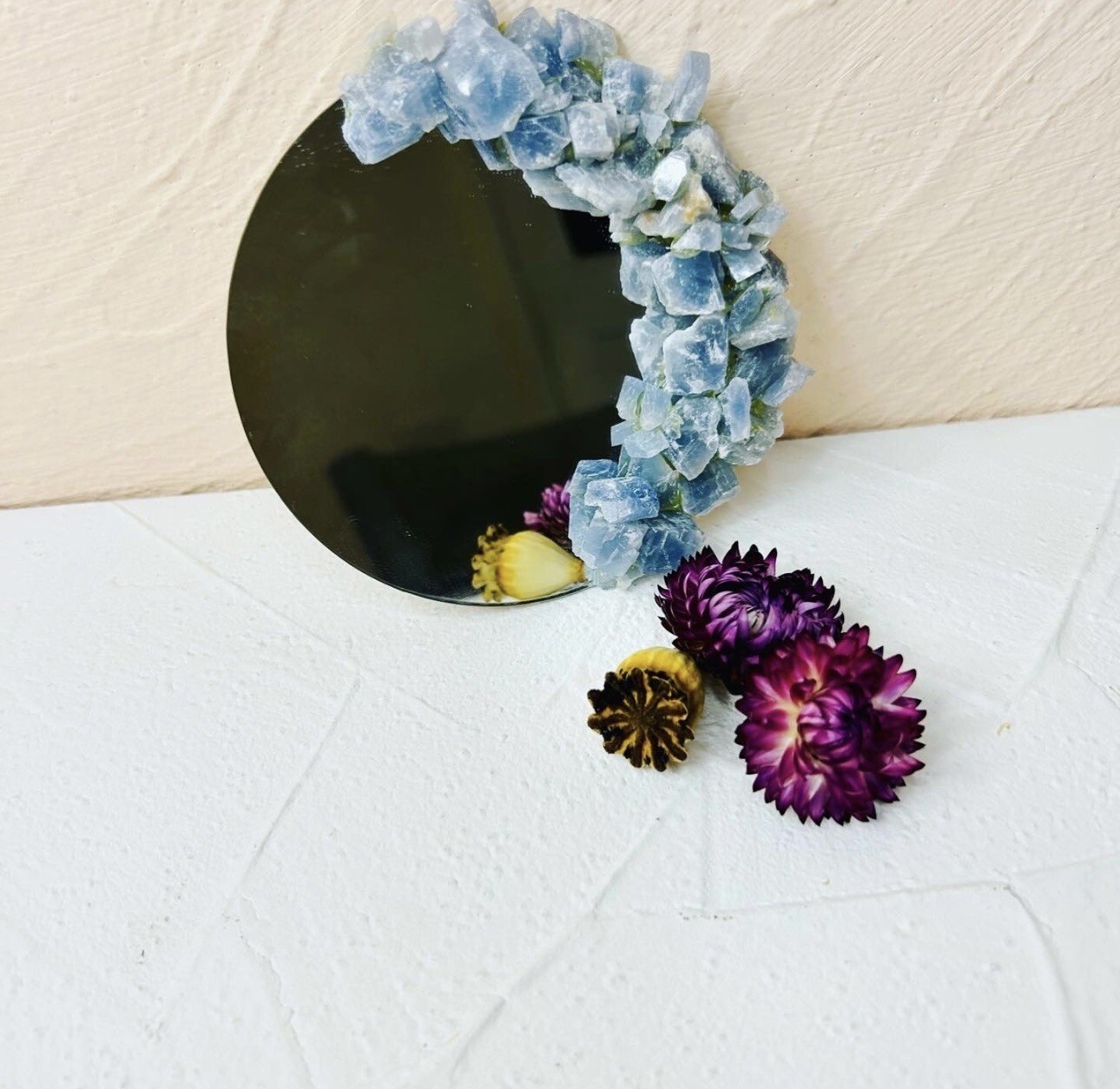 Crystal Accent Mirror (4 Inches) 