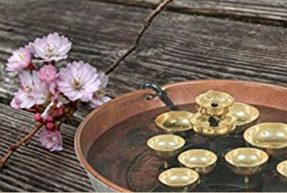WOODSTOCK CHIMES WATER BELL FOUNTAIN WWBF2 FLAMED COPPER BEAUTIFUL SOOTHING NEW