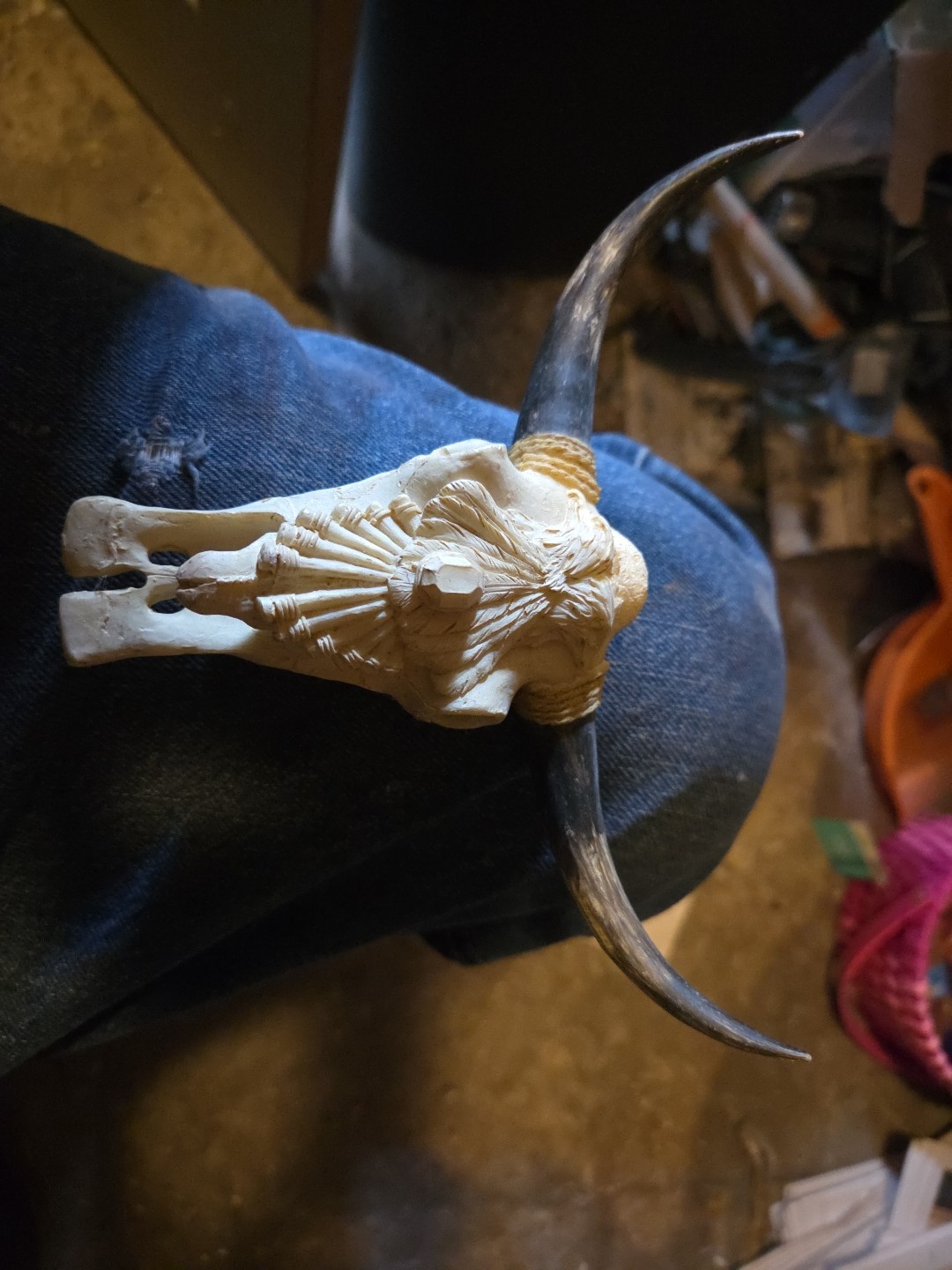 Sculpture Cow Skull, Wall Art, Resin Decoration Collection ***READ***