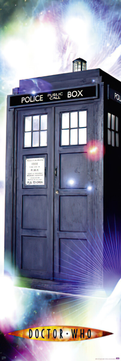 Doctor Who – TV Door Poster (The 10Th Doctor’s Tardis) (21″ X 62″) (Dr. Who)