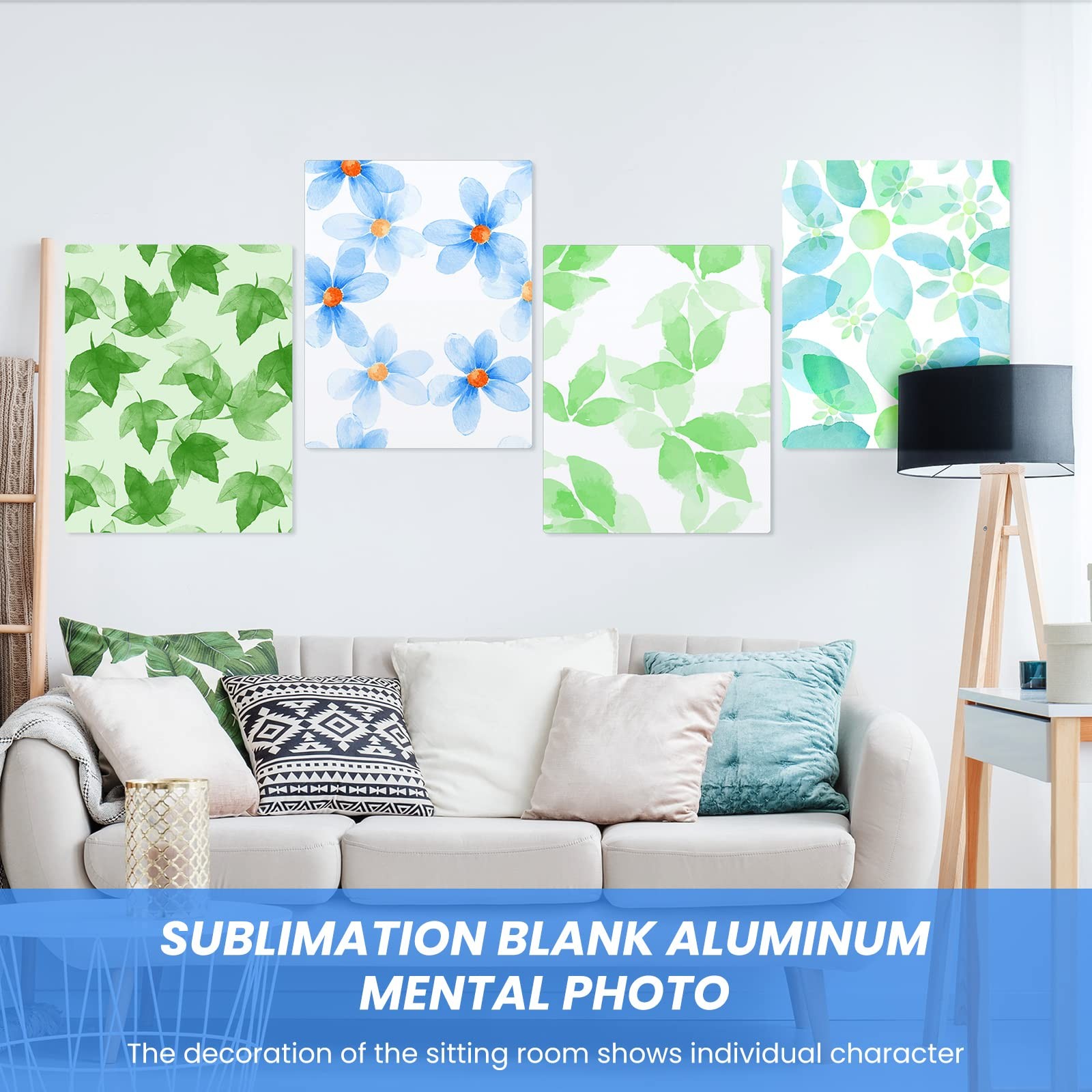Sublimation Metal Photo Blanks 11 x 14 Inch 0.45mm Thick 11 x 14 Inch, White