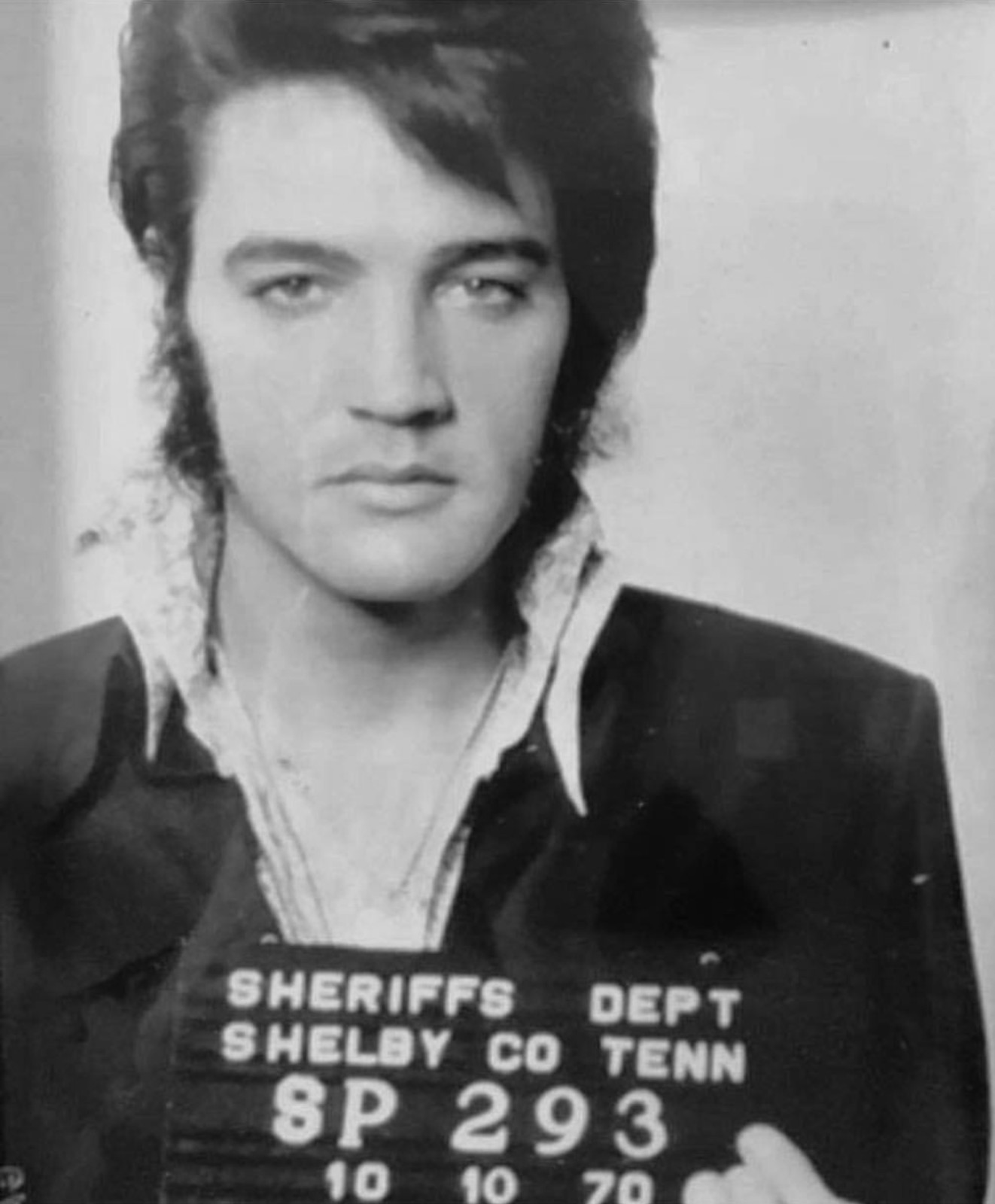 ELVIS PRESLEY PORTRAIT MUG SHOT GLOSSY POSTER PICTURE PHOTO mugshot memphis 564