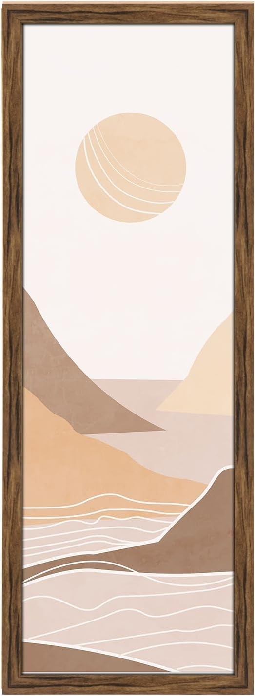 Natural 12×18 Frame Rustic Brown 18 x12 Picture Frame 12 by 18in Canvas Poster