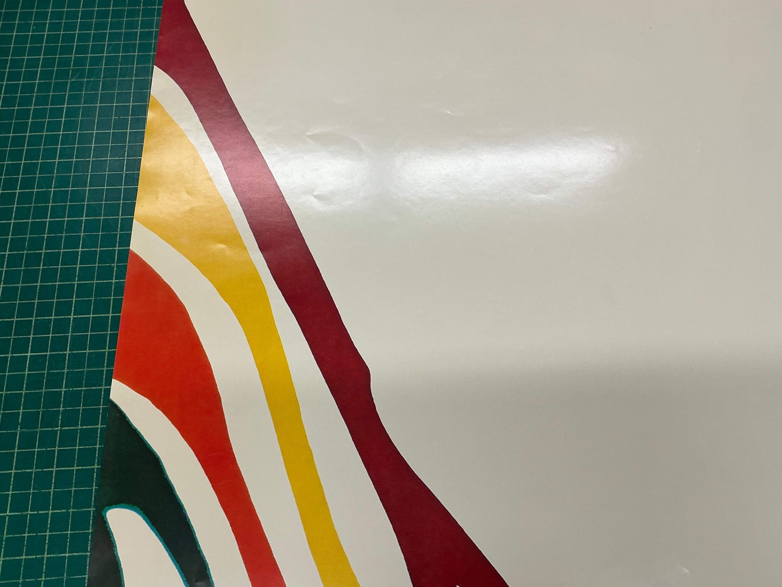 MORRIS LOUIS Delta Epsilon 26.75″ x 35.5″ Offset Lithograph 1973 Contemporary Mo