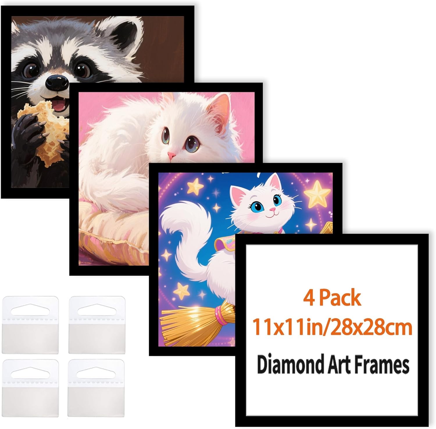 Diamond Art Frame 12×12 Inch – Diamond Frames 30×30 cm Painting Suitable for 10x
